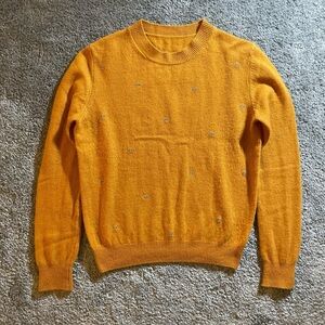 Women's Lightweight Orange Sweater